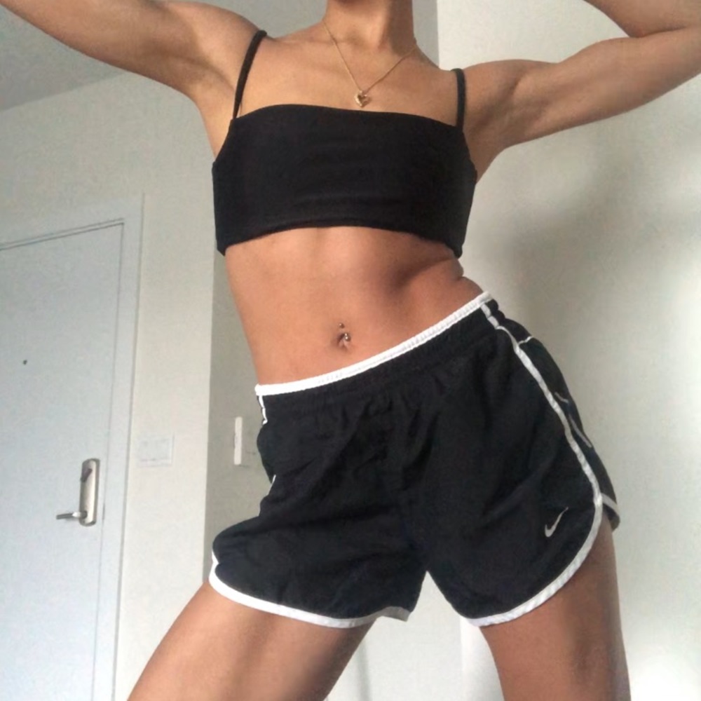 Nike Black Athletic Running Shorts XS